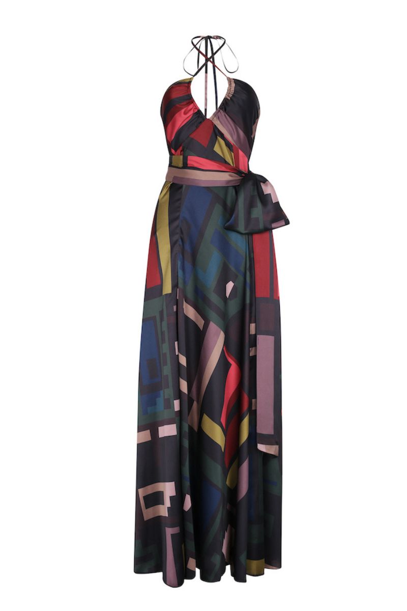 DANZA HUARIHAUS DRESS IN MULTICOLOR