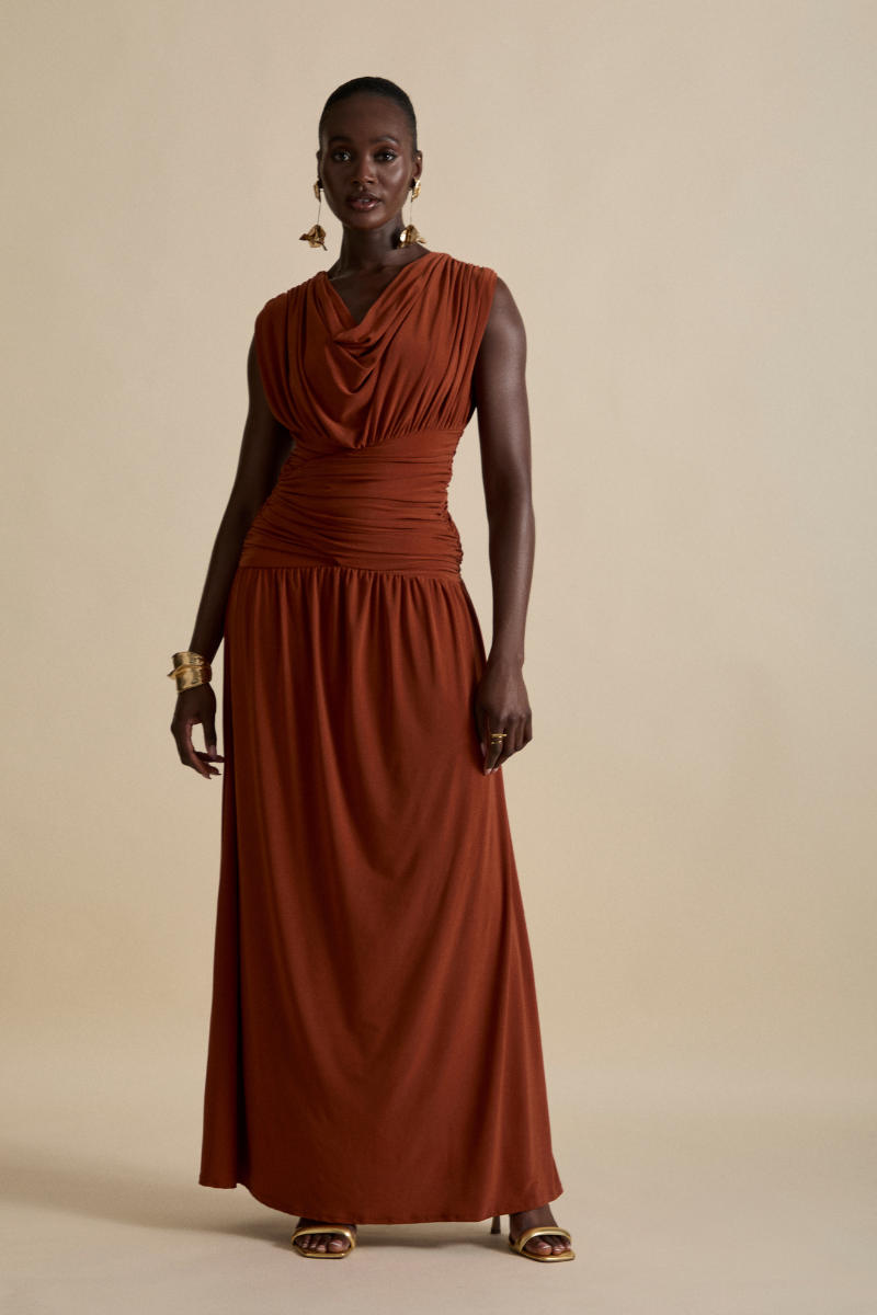 DAPHNE MAXI DRESS IN HAWAIIAN SUNSET