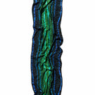 Amel Batita DARQ Brocot silk scarf featuring intricate brocot pattern, lightweight, elegant accessory for women.