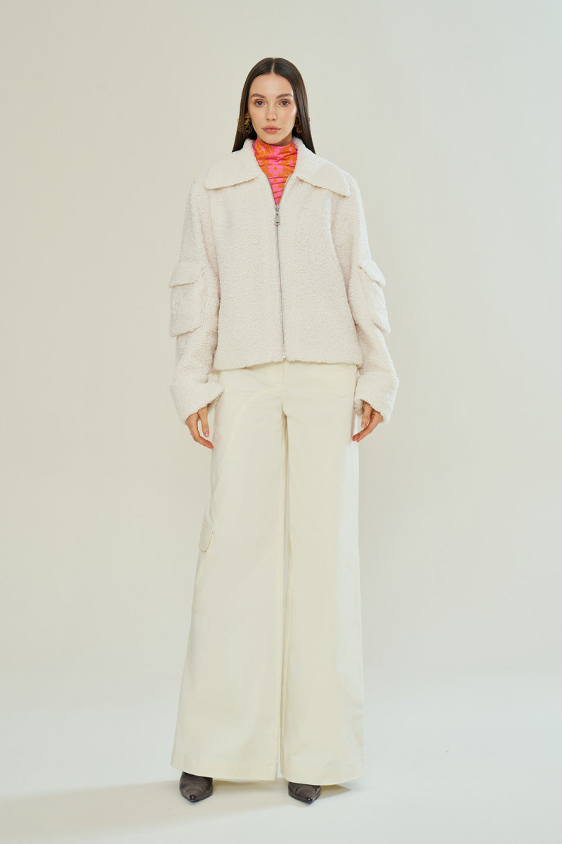 BEIGE CLOUD COMFORT TEDDY - CULT MIA