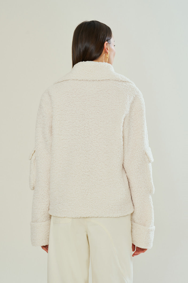 BEIGE CLOUD COMFORT TEDDY - CULT MIA