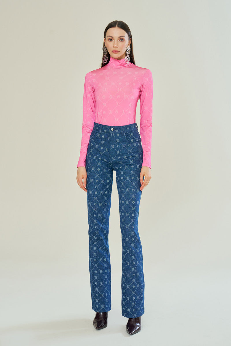 PETITE BLOSSOM PINK TOP - CULT MIA