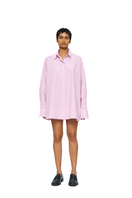 Pink DIMA shirt by URA, front view showing soft fabric and stylish design, perfect for casual or smart occasions.