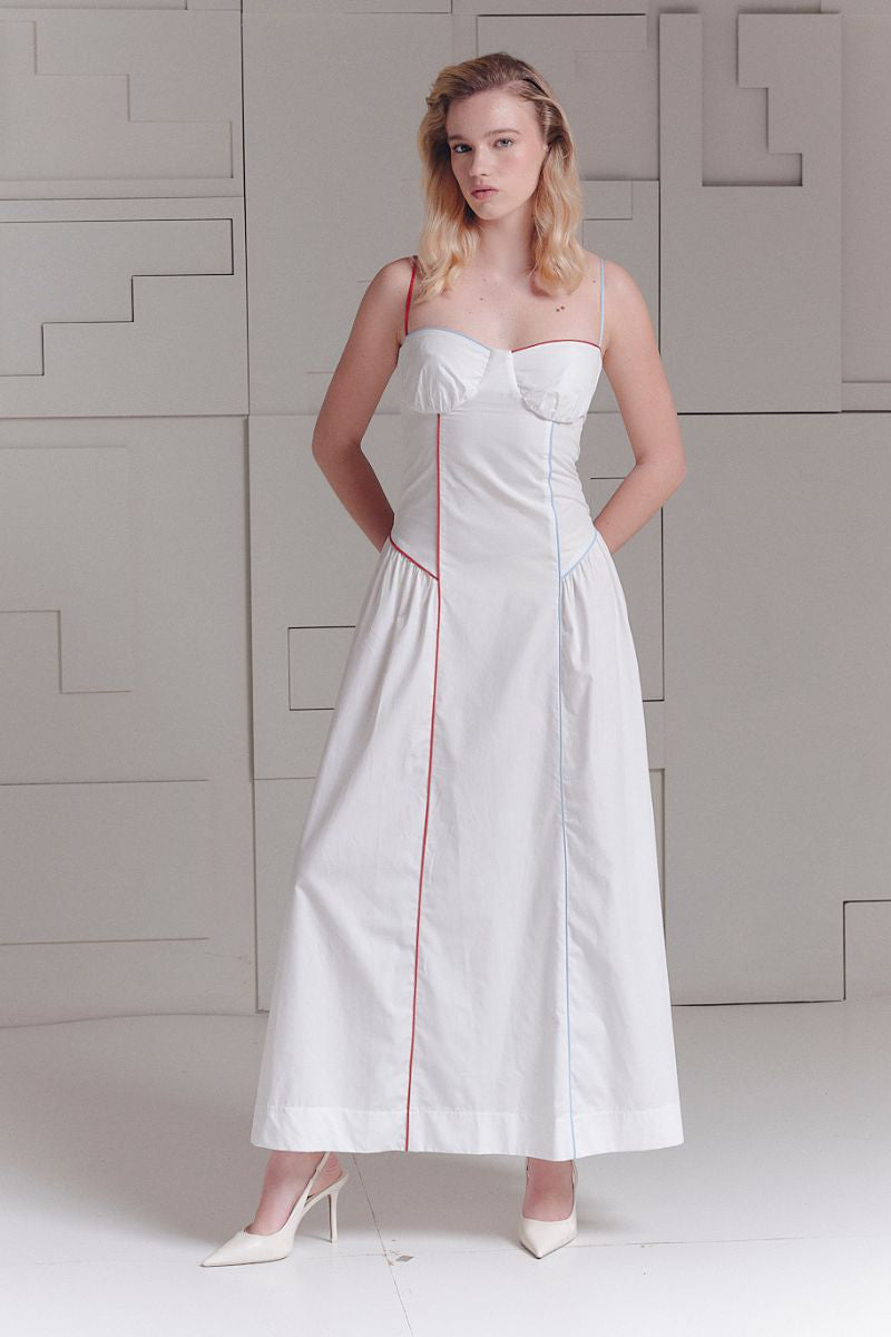 DITA WHITE DRESS - CULT MIA