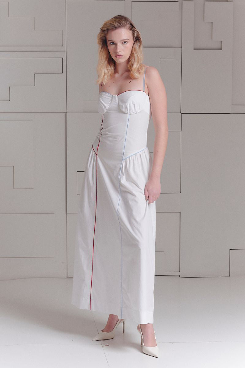 DITA WHITE DRESS - CULT MIA