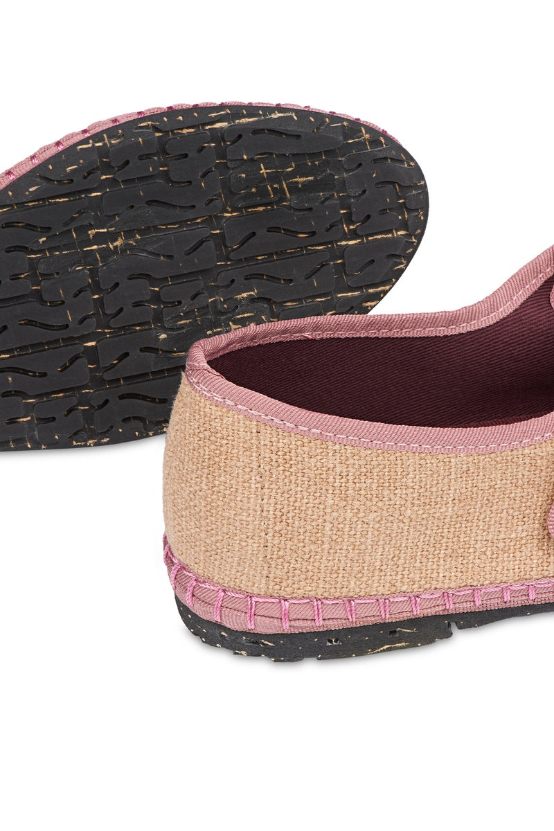Flabelus Dora flats in neutral color, stylish slip-on footwear with rounded toe and comfortable design.