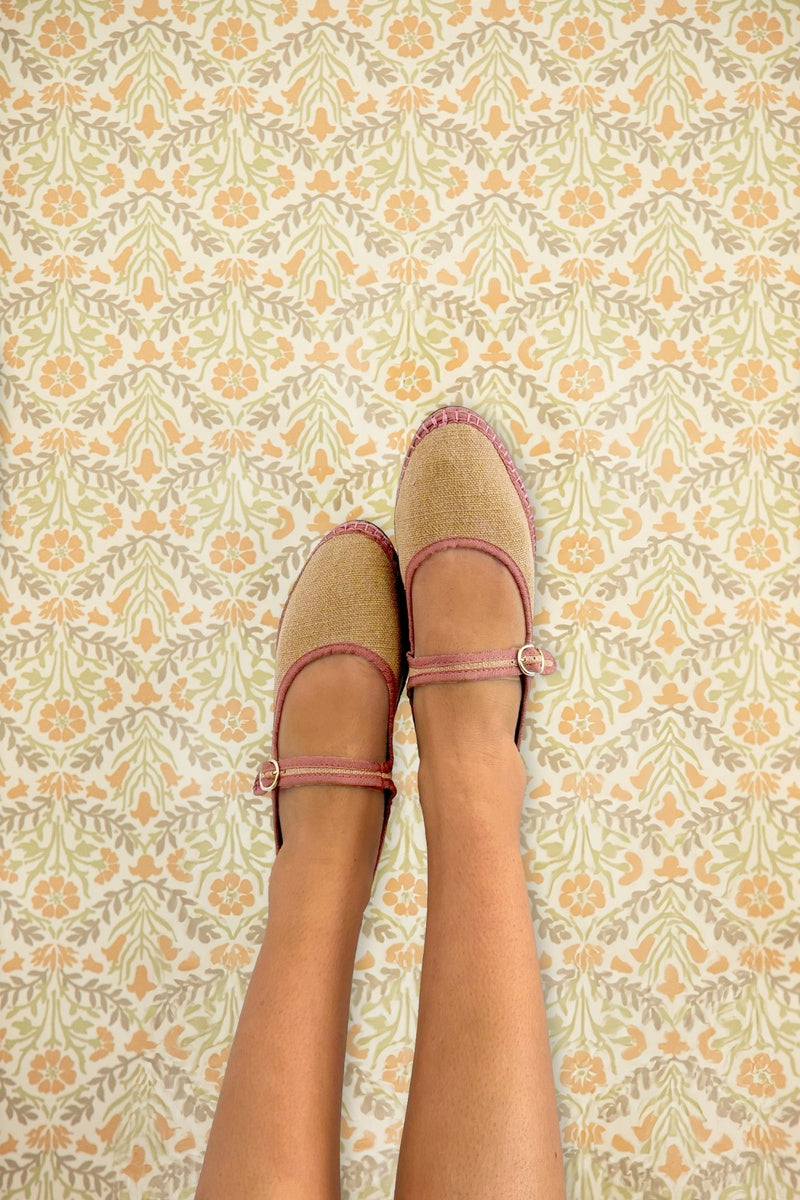 Flabelus Dora flats in neutral tones, stylish slip-on footwear with a sleek design and comfortable fit.