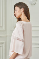 Pink Dream Women's Pajama Set by MANITO featuring comfortable, soft fabric and a relaxed fit for cozy sleepwear.