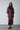 MATHIAS RED LEAF PATTERNED MAXI DRESS - CULT MIA