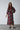 MATHIAS RED LEAF PATTERNED MAXI DRESS - CULT MIA