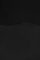 Black Twinkle Kersey Spandex Maxi Dress by EEGEN STUDIO, featuring a fitted silhouette and elegant design in the image.