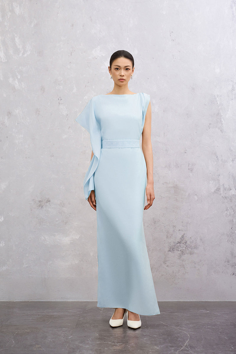 AYLA DRESS IN LIGHT BLUE