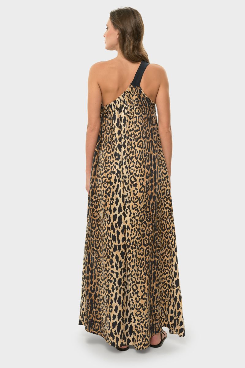 ELLA ONE SHOULDER DRESS IN LEO - CULT MIA