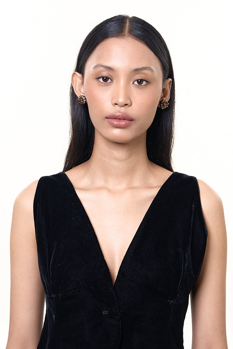 LAVISA GOLD EARRINGS - CULT MIA