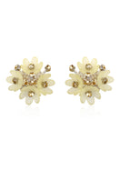 A pair of Mellow Lime earrings by Aidan & Ice featuring vibrant lime-green dangling earrings with a sleek, modern design.