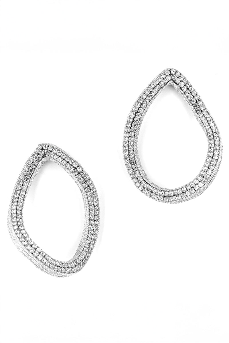 EVE EARRINGS IN SILVER - CULT MIA