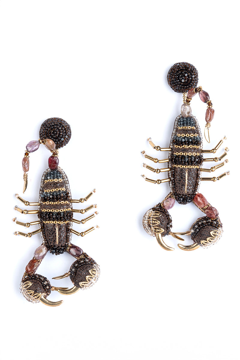 SCORPION EARRINGS - CULT MIA
