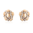 Aidan & Ice sand cascade earrings featuring layered gold-toned earrings with a flowing, elegant design.