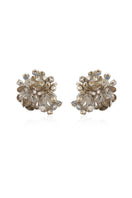 Silver wheat earrings by Aidan & Ice featuring detailed wheat design in a sleek, elegant style.
