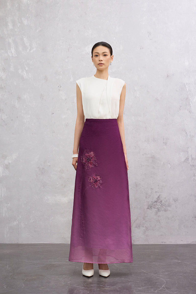 SENNA SKIRT IN PURPLE