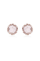White Flow earrings by Aidan & Ice, delicate statement earrings with an elegant, flowing design.