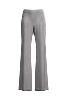 Maccapani easy pants in off-white silver fabric, featuring a relaxed fit and stylish design, shown in the product image.