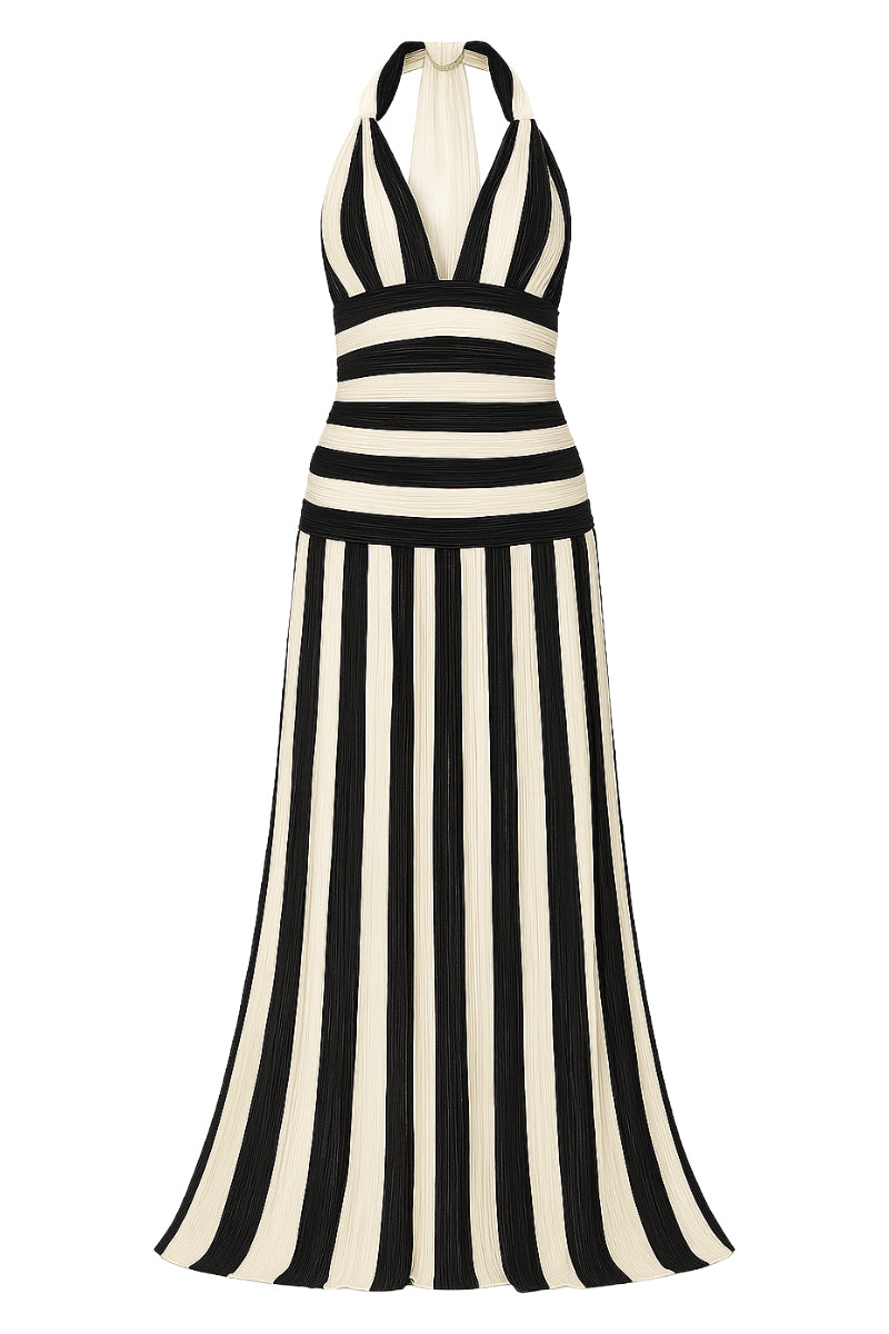 ECO HALTERNECK MAXI DRESS - CULT MIA