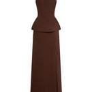 EEGEN STUDIO ZAHRA gown set, elegant and flowing with intricate details, perfect for formal occasions.