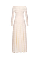 White ELOWEN maxi dress by EEGEN STUDIO, flowing fabric, sleeveless design, and elegant silhouette in the product image.