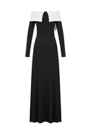 Elegant DARELLA gown by EEGEN STUDIO featuring flowing fabric and intricate detailing, perfect for formal occasions.