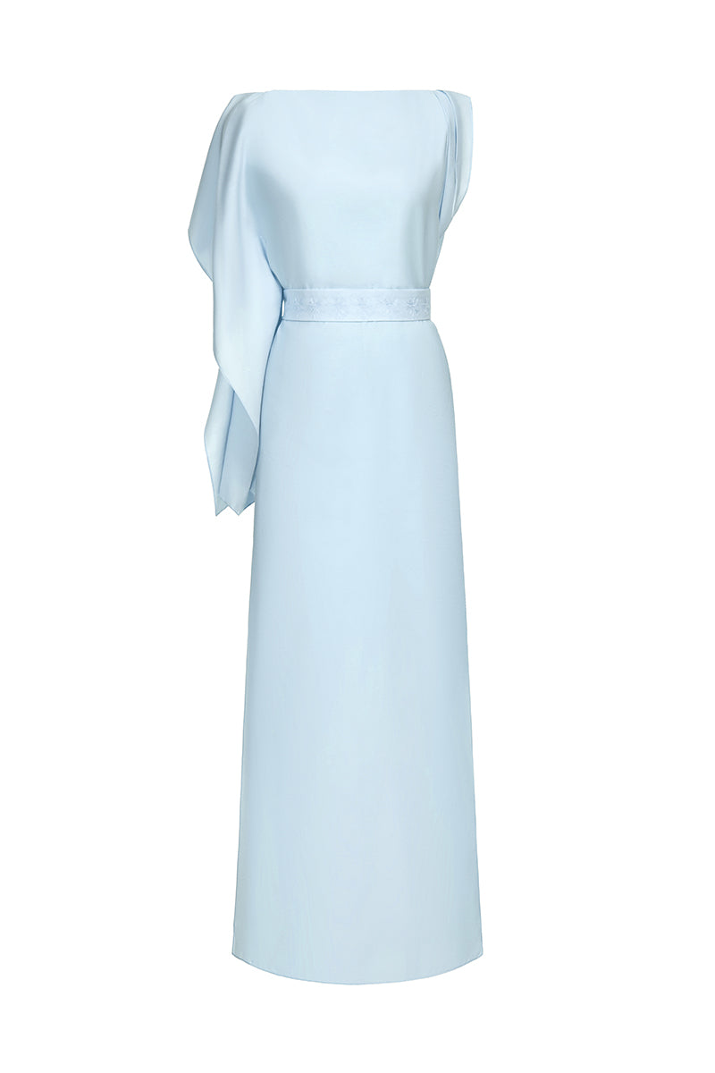 AYLA DRESS IN LIGHT BLUE