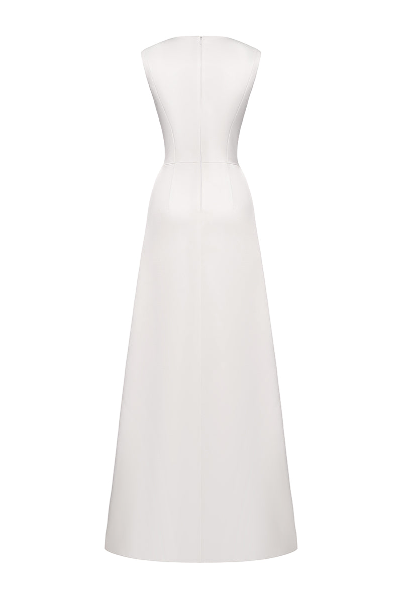 Eegen Studio Florea Maxi Dress in floral print, flowing fabric, sleeveless design, perfect for summer wear.