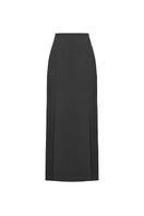 Eegen Studio NARA midi skirt in soft fabric, featuring a flowy design and neutral color, perfect for stylish everyday wear.