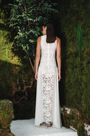 Nana Gotti Elaia Maxi Dress in flowing fabric with a relaxed fit and elegant design, perfect for summer or formal occasions.