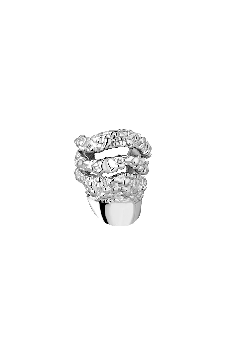 SILVER ELEA EAR CUFF - CULT MIA