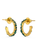Gold Electromini Hoop Earrings by Fenomena, small and stylish earrings with a sleek hoop design.