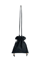 Black ISIDORA MALVA Elena mini pouch shoulder bag with sleek design and compact size, ideal for everyday use.