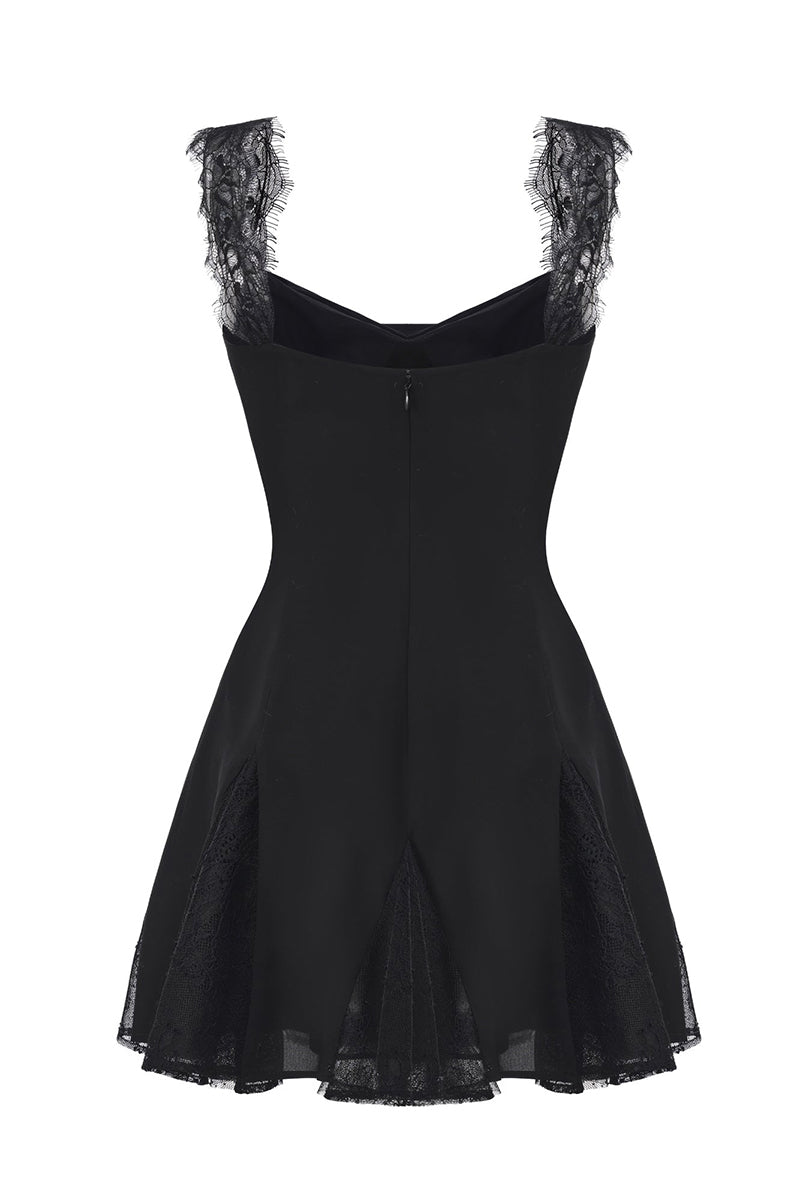 ELIZABETH LACE MINI DRESS - CULT MIA