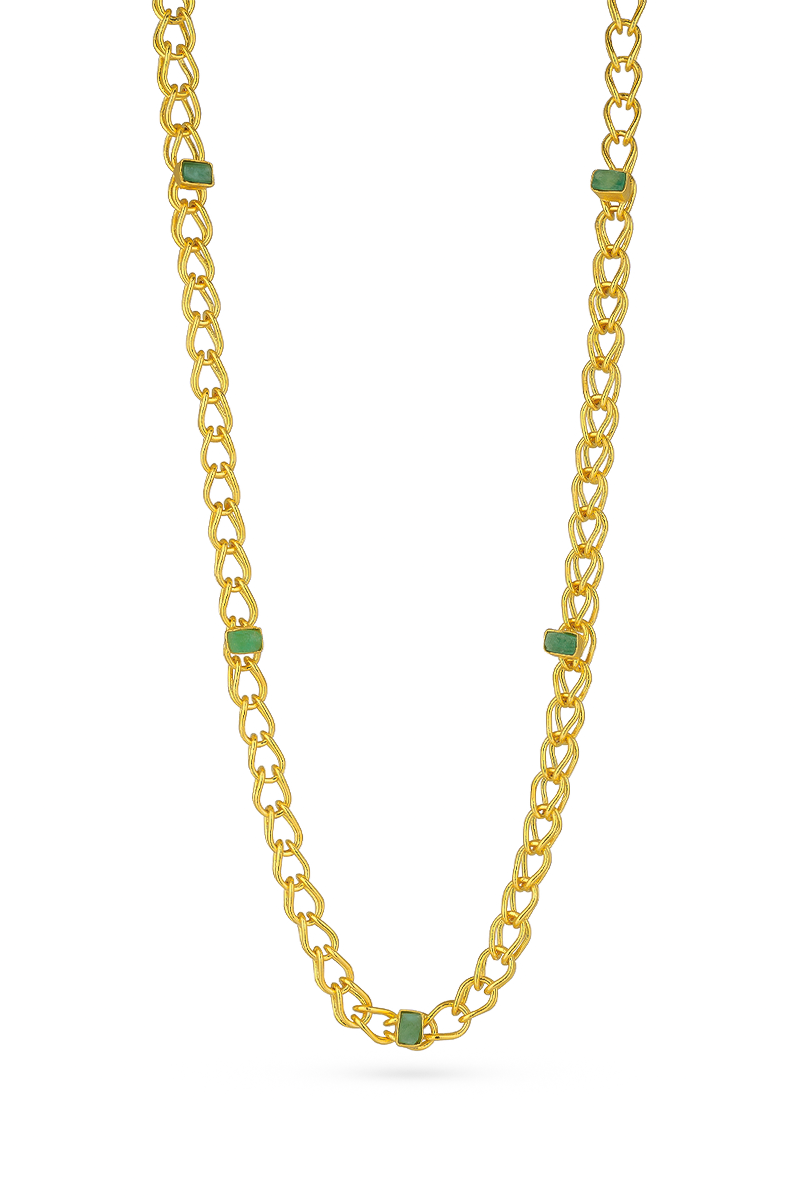 EMERALD CICLO NECKLACE - CULT MIA