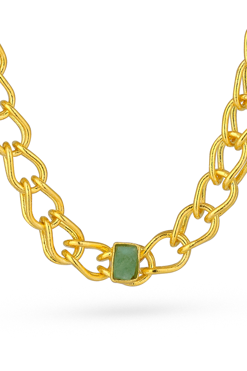 EMERALD CICLO NECKLACE - CULT MIA