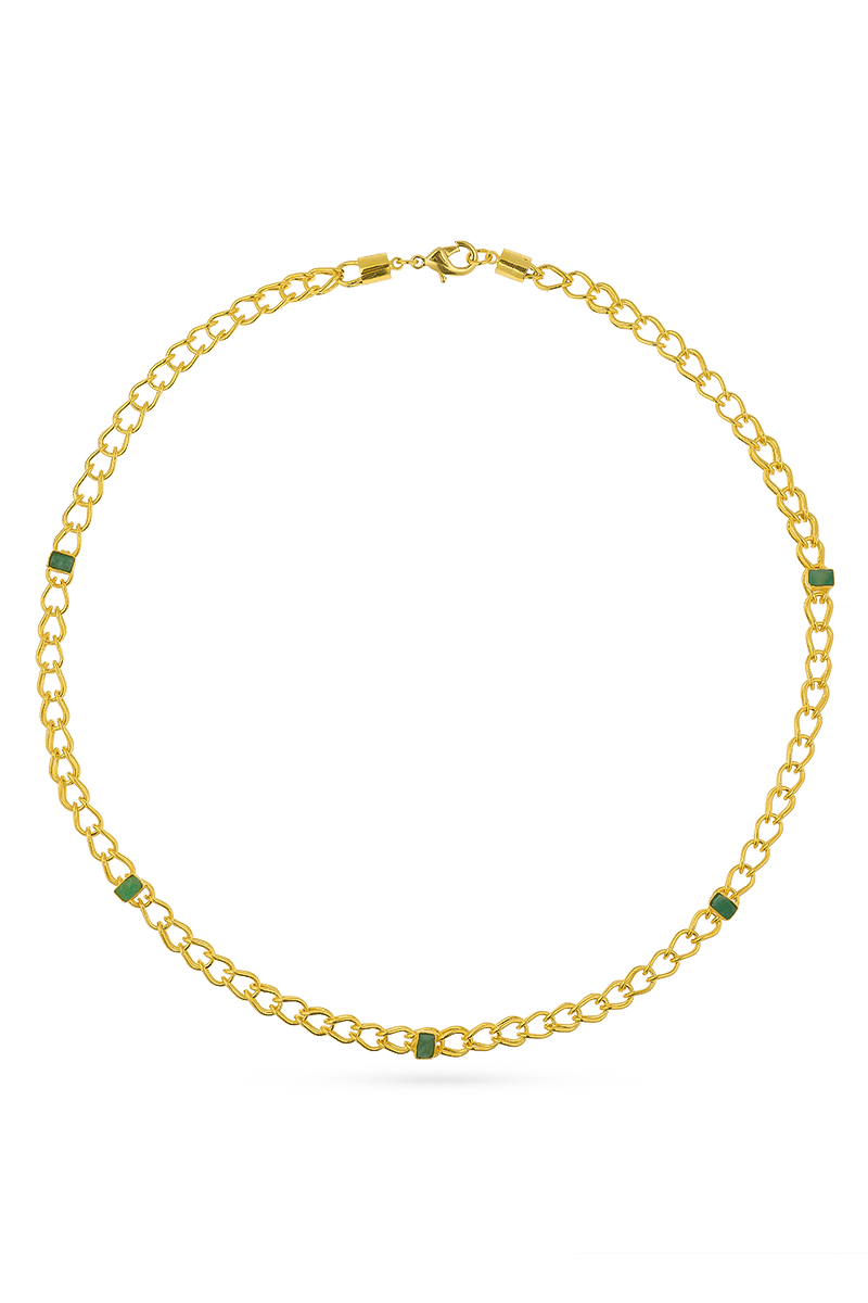 EMERALD CICLO NECKLACE - CULT MIA