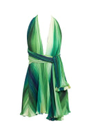 Maylé Vásquez Estero romper jumpsuit in river green, featuring a stylish, relaxed fit with adjustable straps and trendy design.