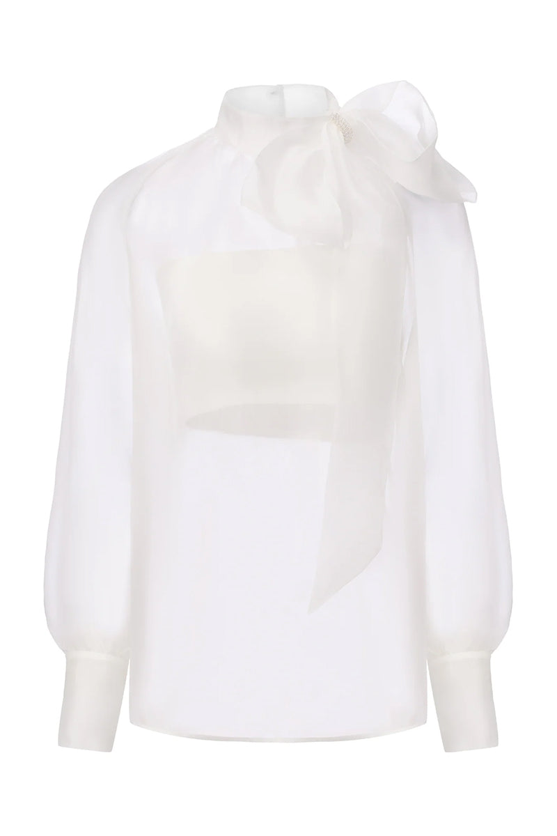 EVE DIAMOND TOP IN WHITE