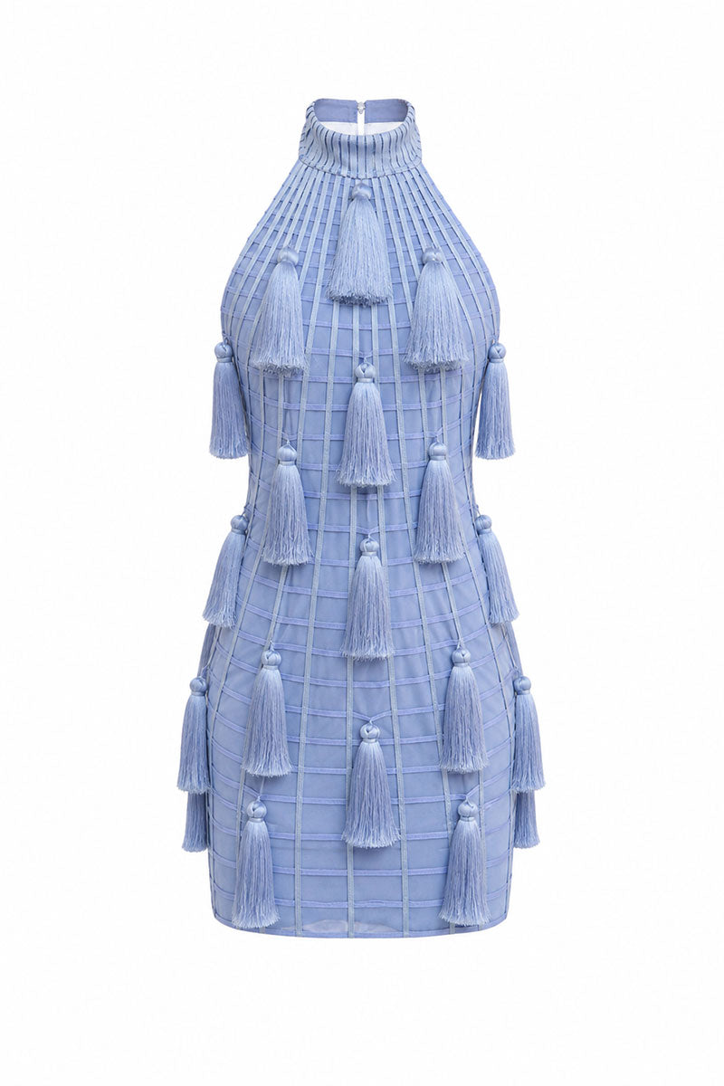 Francisco Arce KAY mini dress featuring a stylish design, fitted silhouette, and vibrant fabric, perfect for casual or semi-formal wear.