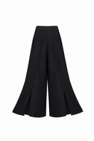 Jenny K Tran Faringdon Pants showing the relaxed fit, waist detail, and soft fabric in a casual, stylish design.