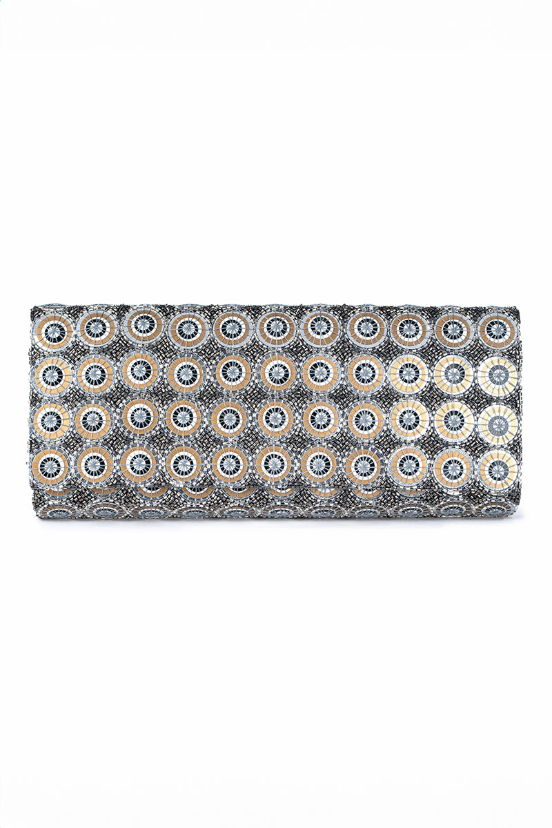 LIV CLUTCH IN GUNMETAL - CULT MIA