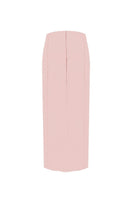 Sean Sheila midi A-line skirt with corset panels, featuring a stylish design and back view for FW25 collection.