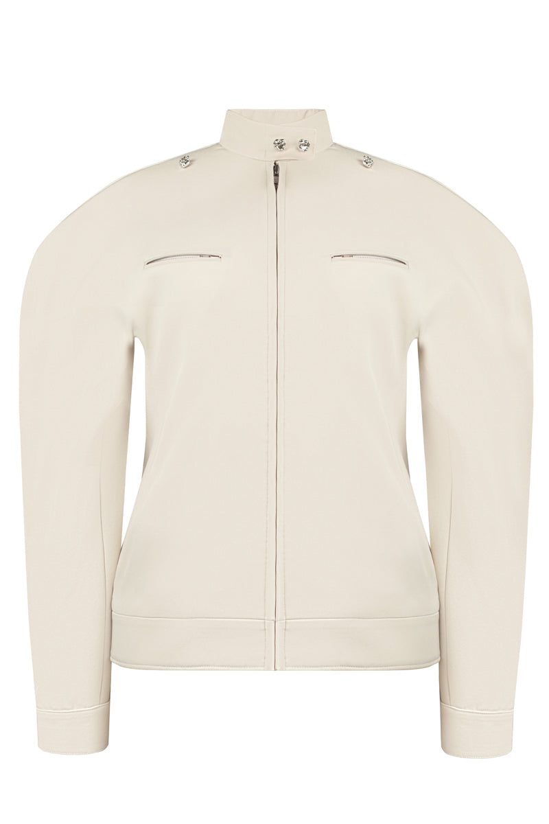 ROUNDED MOTOR JACKET