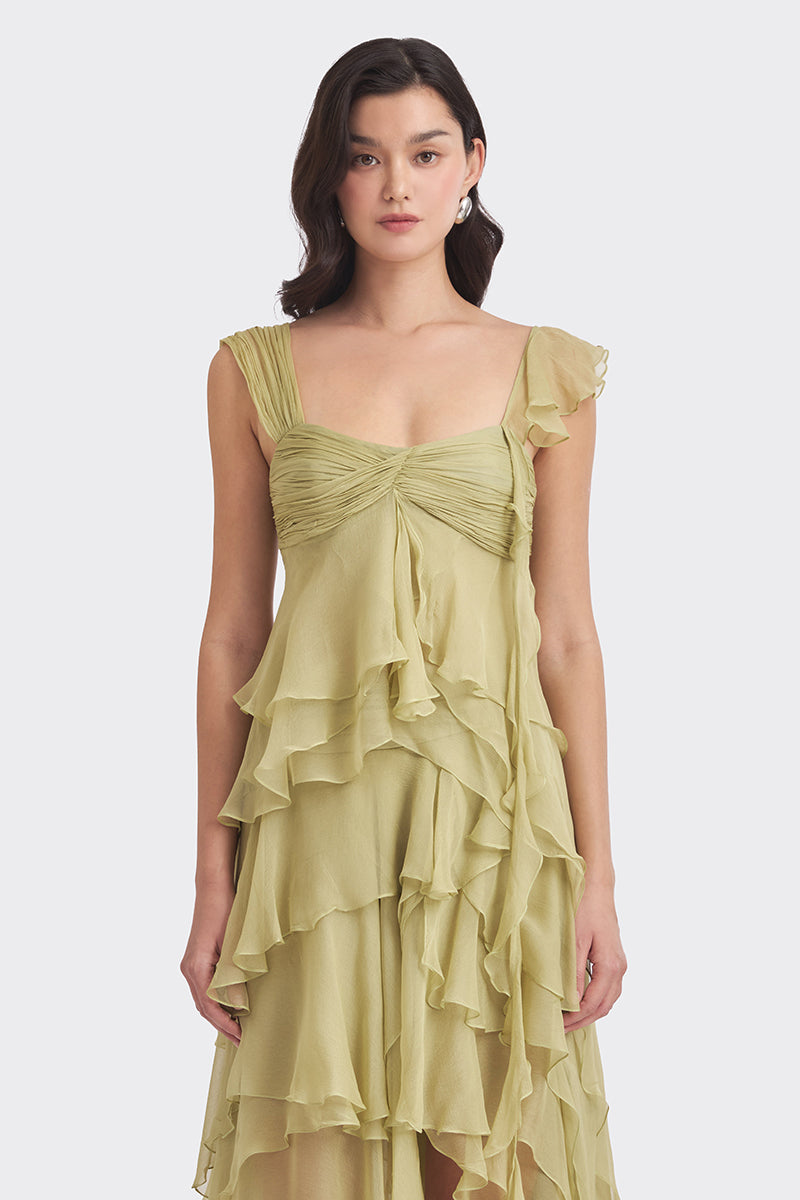 Green fairy-themed mini top from Stolen Stores, featuring a stylish, fitted design perfect for casual and trendy outfits.