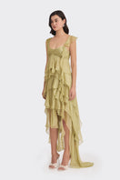 Green fairy-themed mini top by Stolen Stores, featuring a trendy design and lightweight fabric perfect for casual wear.